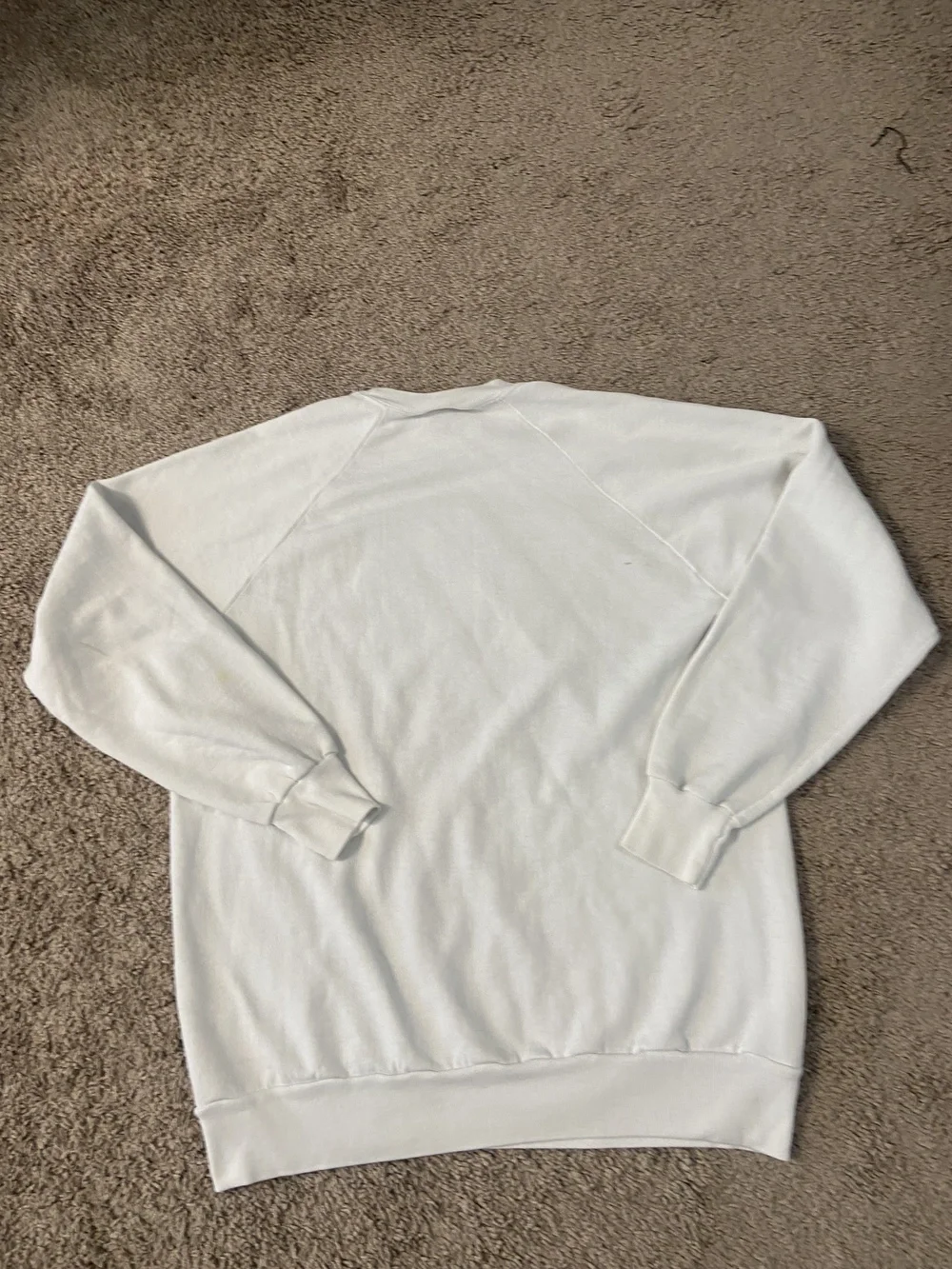 Vintage Simpsons Sweatshirt Mens XL White Bart Chalkboard Crewneck 90s USA Made